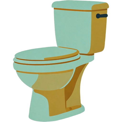 toilet — illustration for the TotWord bathroom lesson
