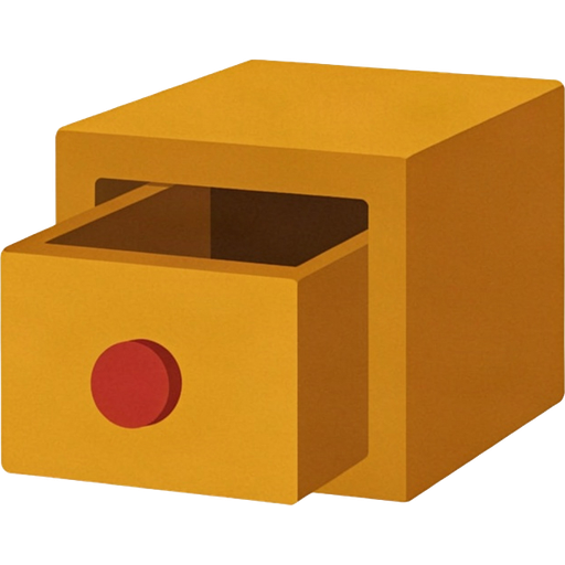 drawer — illustration for the TotWord bedroom lesson