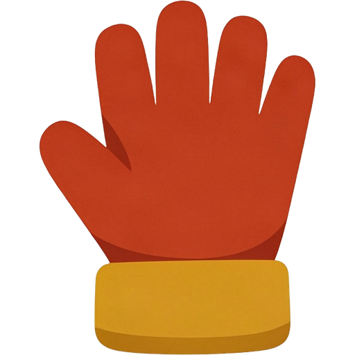 glove — illustration for the TotWord clothing lesson