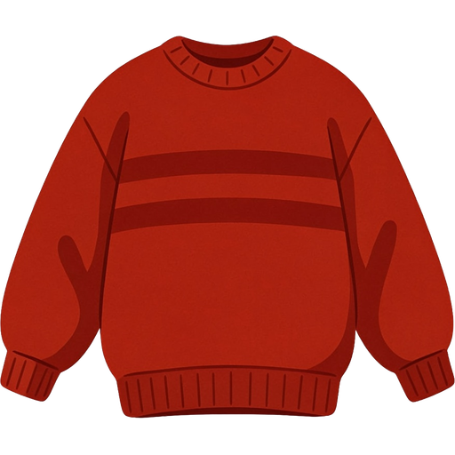 sweater — illustration for the TotWord clothing lesson