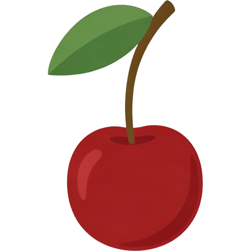 cherry — illustration for the TotWord fruits lesson