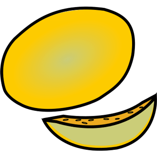 melon — illustration for the TotWord fruits lesson