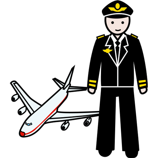 pilot — illustration for the TotWord jobs lesson