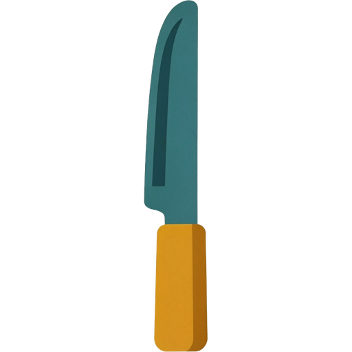 knife — illustration for the TotWord kitchen lesson
