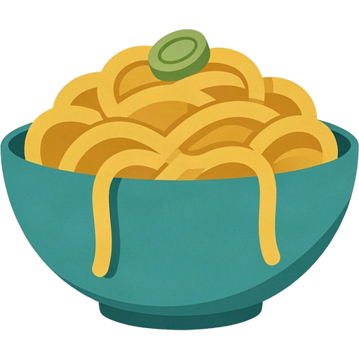 noodles — illustration for the TotWord meals lesson