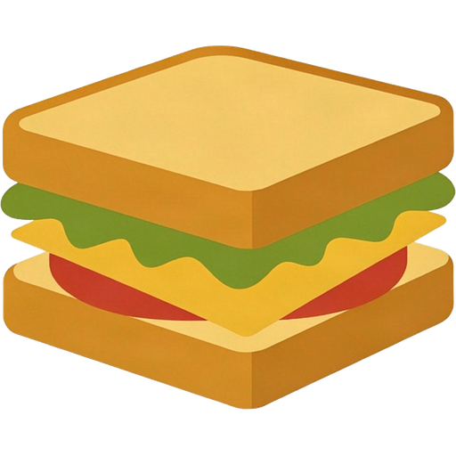 sandwich — illustration for the TotWord meals lesson
