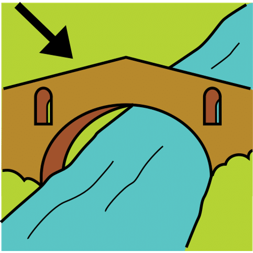 bridge — illustration for the TotWord outdoors lesson