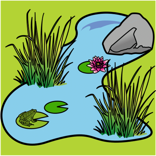 pond — illustration for the TotWord outdoors lesson