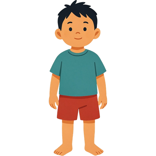 boy — illustration for the TotWord people lesson