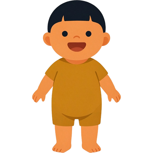 child — illustration for the TotWord people lesson