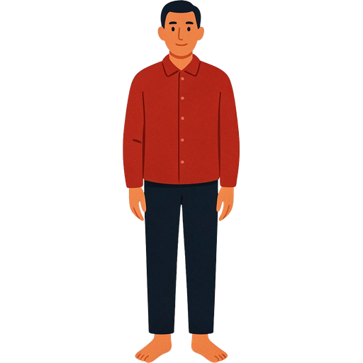 man — illustration for the TotWord people lesson