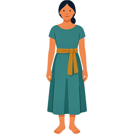 woman — illustration for the TotWord people lesson
