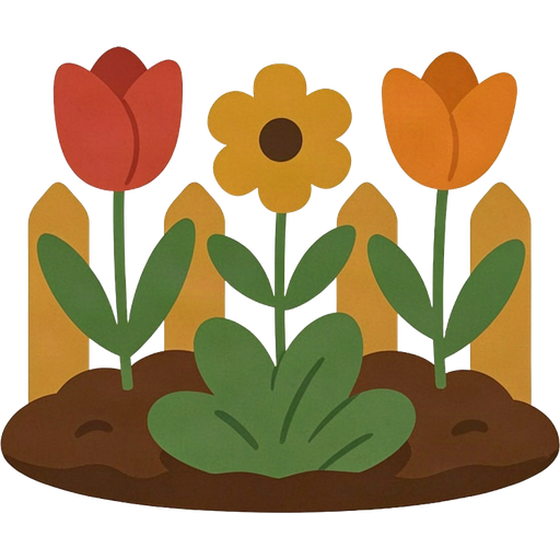 garden — illustration for the TotWord places lesson