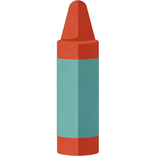 crayon — illustration for the TotWord school lesson