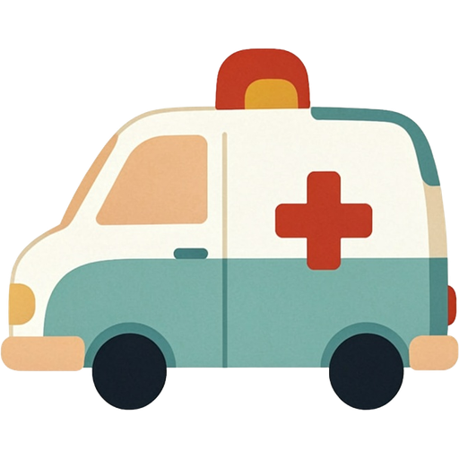ambulance — illustration for the TotWord vehicles lesson